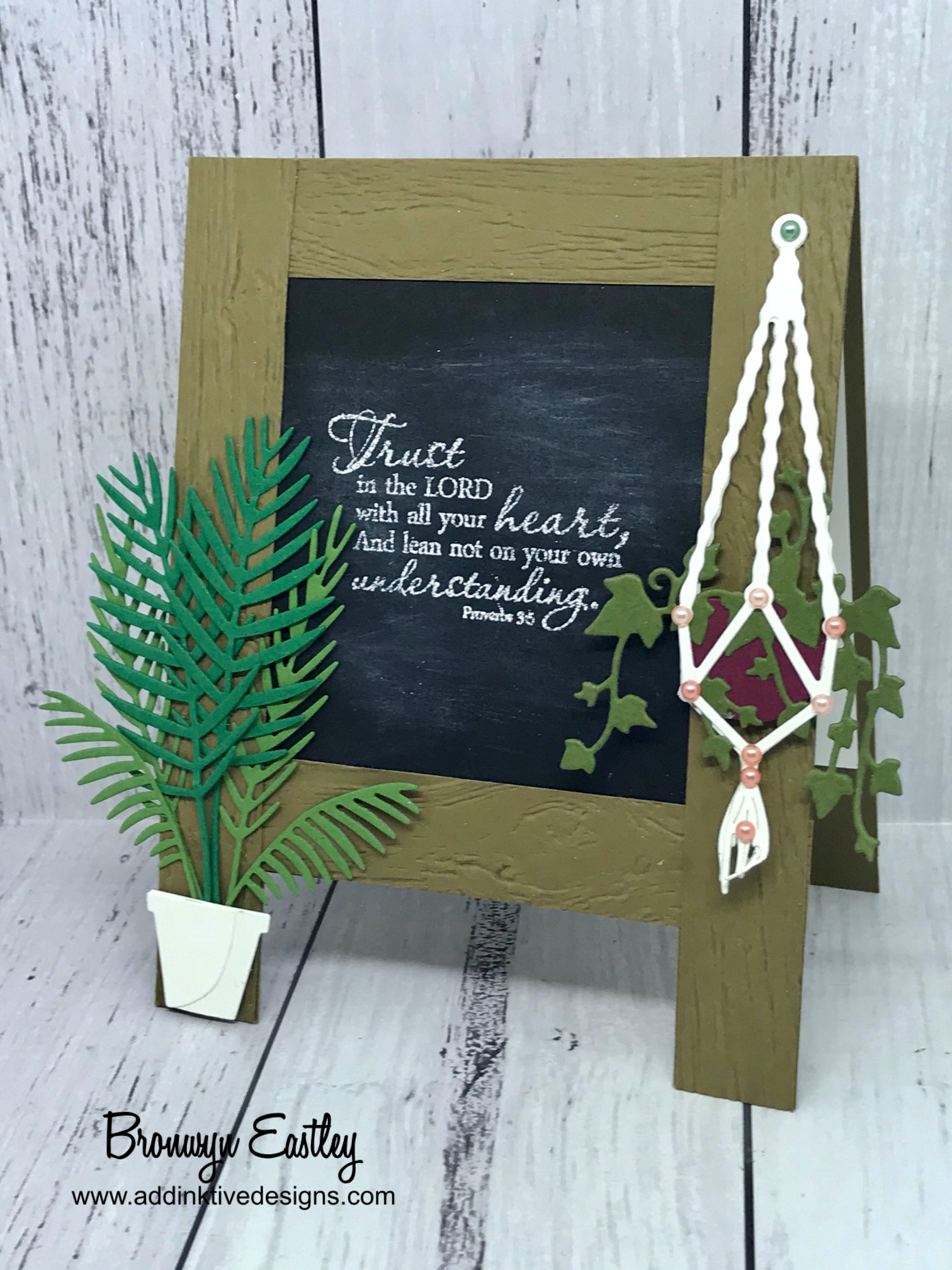 Chalkboard Easel Addinktive Designs   Chalkboard Easel 